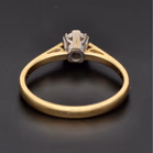 18ct Yellow Gold 0.40ct Brilliant-Cut Diamond Solitaire Ring