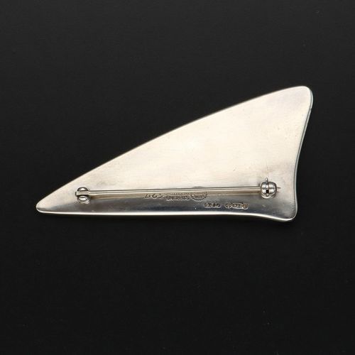 Georg Jensen Sterling Silver Brooch #327 image-4