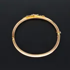 15ct Gold Edwardian Seed Pearl Bangle