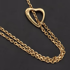 18ct Gold Diamond Links of London Necklace