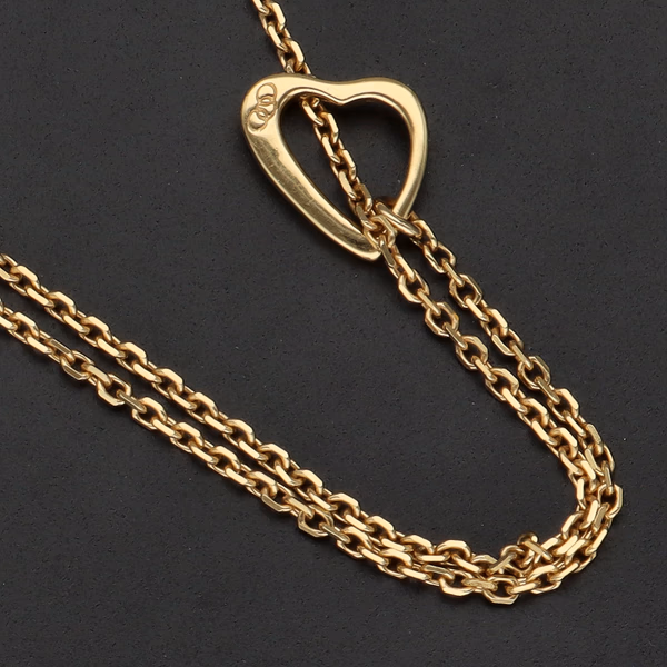18ct Gold Diamond Links of London Necklace