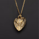 18ct Gold Diamond Links of London Necklace