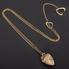 18ct Gold Diamond Links of London Necklace