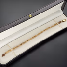 Heavy 9ct Yellow Gold Bracelet