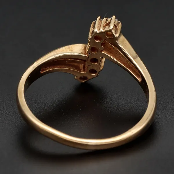 Retro Gold Diamond Constellation Ring