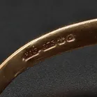 Retro Gold Diamond Constellation Ring