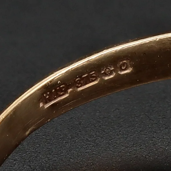 Retro Gold Diamond Constellation Ring