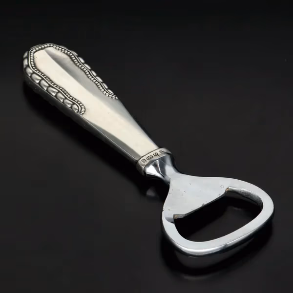 Georg Jensen Silver Viking Pattern Bottle Opener