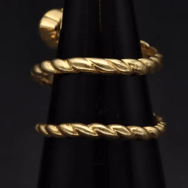 Very Rare Diamond Snake Ring