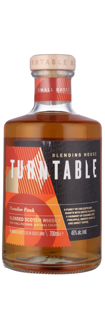 TURNTABLE PARADISE FUNK BLENDED SCOTCH WHISKY BLENDED SCOTCH WHISKY Turntable Spirits