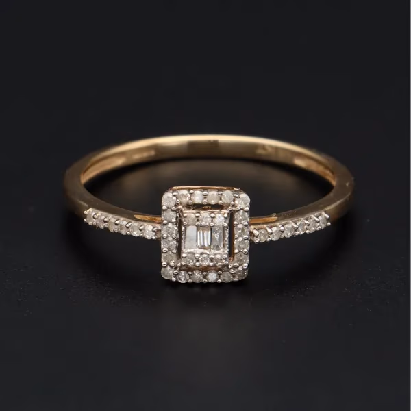 Gold Diamond Ring