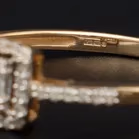 Gold Diamond Ring