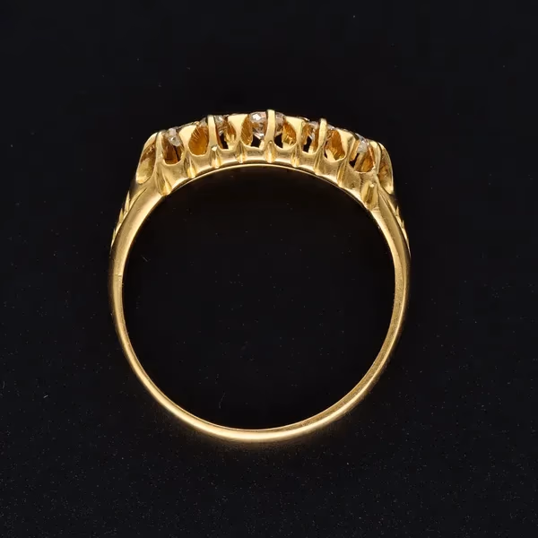 Antique 18ct Gold Diamond Ring