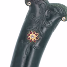 Indian Spinach Jade Dagger Handle