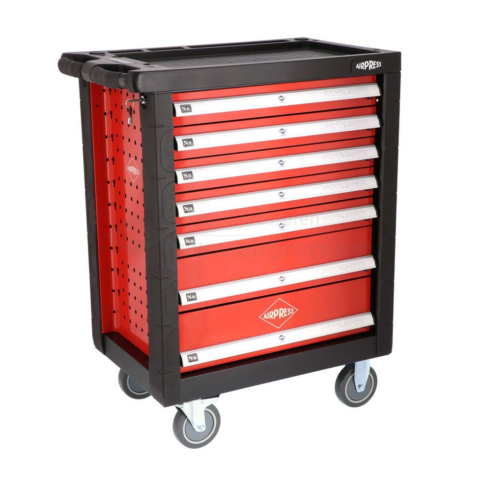 Tools trolley 217 tools 7 drawers