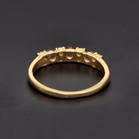 18ct Yellow Gold 0.40ct Diamond & 0.30ct Ruby Ring