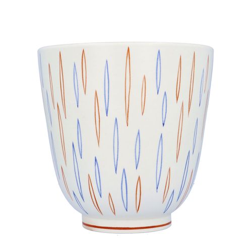 Poole Pottery Free Form Burst Pattern Vase image-2