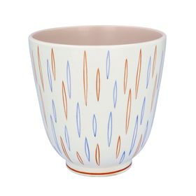 Poole Pottery Free Form Burst Pattern Vase