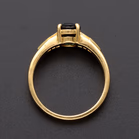 18ct Yellow Gold Sapphire & Diamond Ring