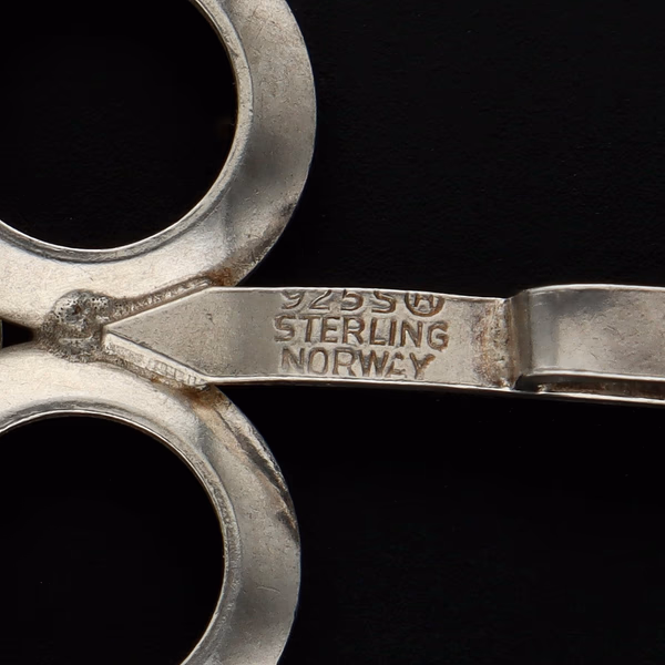 Silver Pendant Necklace by Ivar T Holth