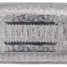 Antique Parsi Silver Tray