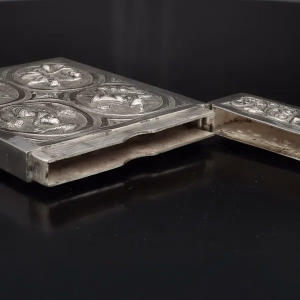 Antique Anglo Indian Raj Card Case