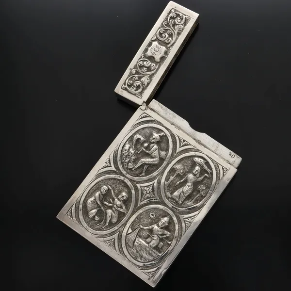 Antique Anglo Indian Raj Card Case