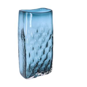 Whitefriars Large Indigo Basket Weave Vase