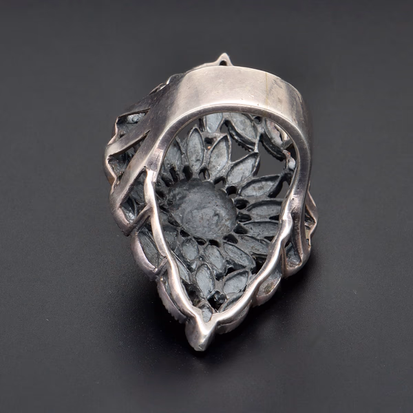 Vintage Silver Marcasite Ring