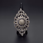 Vintage Silver Marcasite Ring