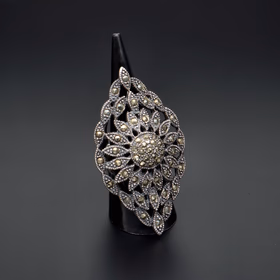 Vintage Silver Marcasite Ring