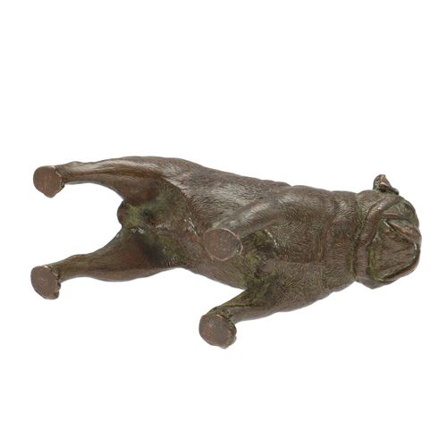 Early 20th Century Bronze Pug image-6