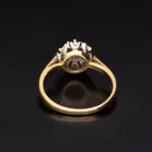 18ct Gold Nine Stone Diamond Cluster Ring