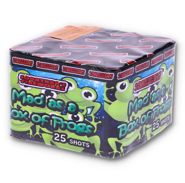 Mad As A Box of Frogs by Jonathans Fireworks