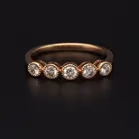 18ct Yellow Gold 5 Stone Diamond