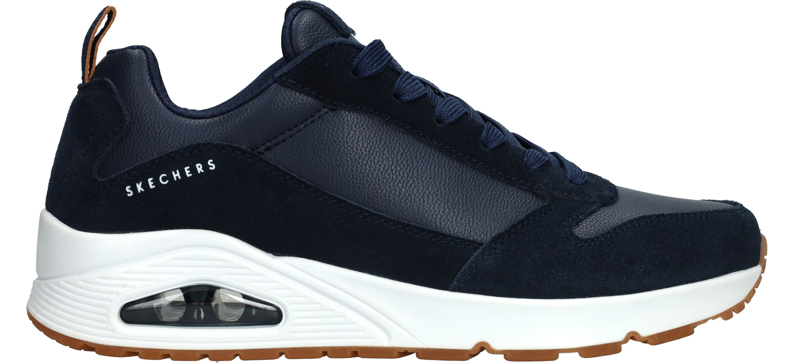 Skechers Uno Stacre Sneaker Heren Blauw