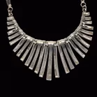 Art Deco Silver Marcasite Necklace