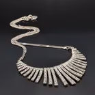 Art Deco Silver Marcasite Necklace
