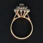 9ct Gold Sapphire and Diamond Ring
