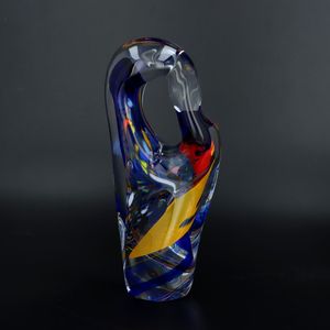 Sjohyttan Unique Hand Blown Glass Sculpture