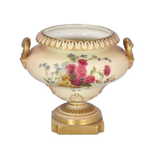 Royal Worcester Pedestal Vase image-1
