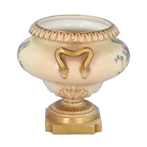 Royal Worcester Pedestal Vase image-4
