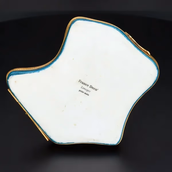 Limoges World Culture Paris Trinket Box