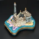 Limoges World Culture Paris Trinket Box