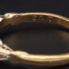 Mid 20th Century 18ct Gold Platinum Diamond Ring