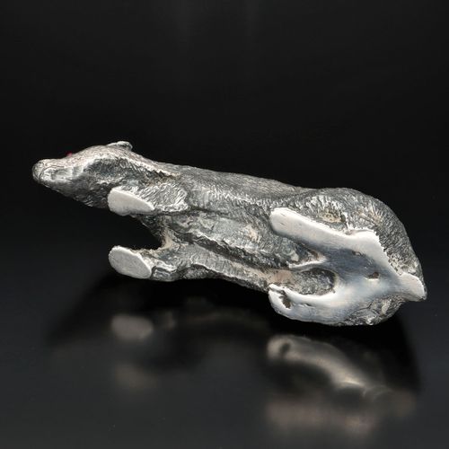 Silver Model of a Badger image-4