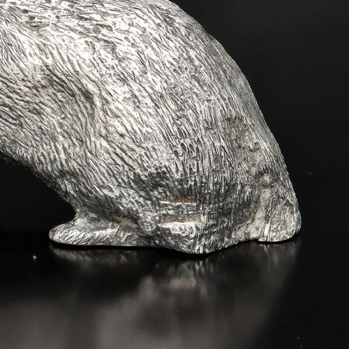 Silver Model of a Badger image-6