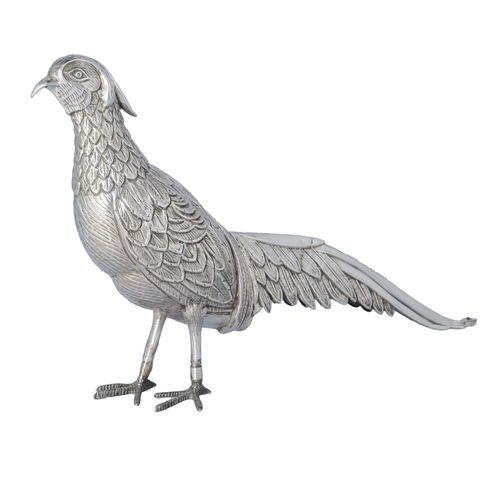 Vintage Silver Pheasant image-1