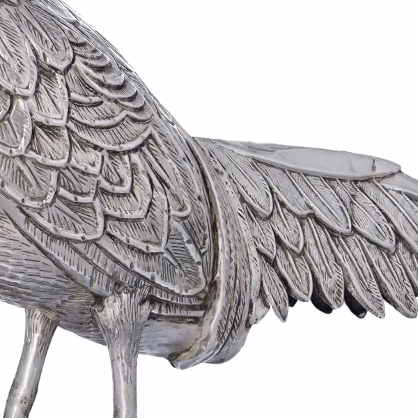 Vintage Silver Pheasant