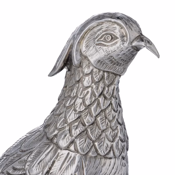 Vintage Silver Pheasant